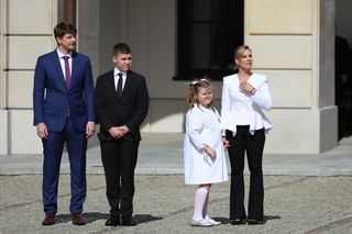 Dzień inauguracji należał do Kasi Nawrockiej. Fotoreporterzy ją uwielbiają 