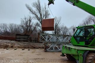 Most pieszo-rowerowy na Pragę