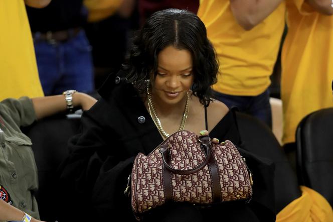 Rihanna na meczu finałowym NBA