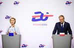 Donald Tusk spotkał się z Ursulą von der Leyen. Zapowiada deportacje cudzoziemców