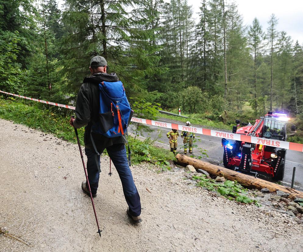 Podtopione szlaki górskie w Tatrach