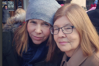 Katarzyna Kolenda-Zalewska z mamą