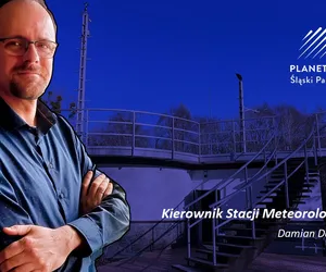 Nowy kierownik stacji meteorologicznej w Planetarium Śląskim. To Damian Dąbrowski