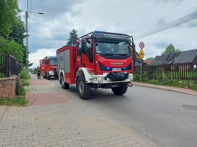 Interwencja strażaków przy Moniuszki 24.06.2023