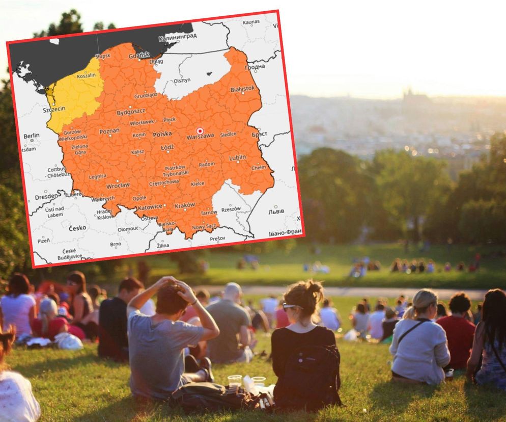 Do Polski nadchodzi kolejna fala upałów rzędu 38 st. C. Są ostrzeżenia IMGW drugiego stopnia