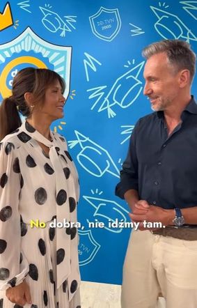 Kinga Rusin i Piotr Kraśko