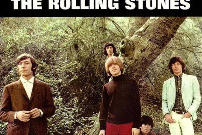 Brian Jones: w centrum okładki, w czerwonych spodniach