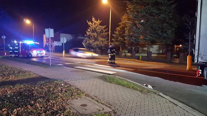 Tir potrącił starszą kobietę w Rakoniewicach