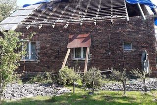 Dom w trakcie remontu