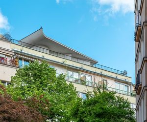 Dom pod żaglem w Warszawie