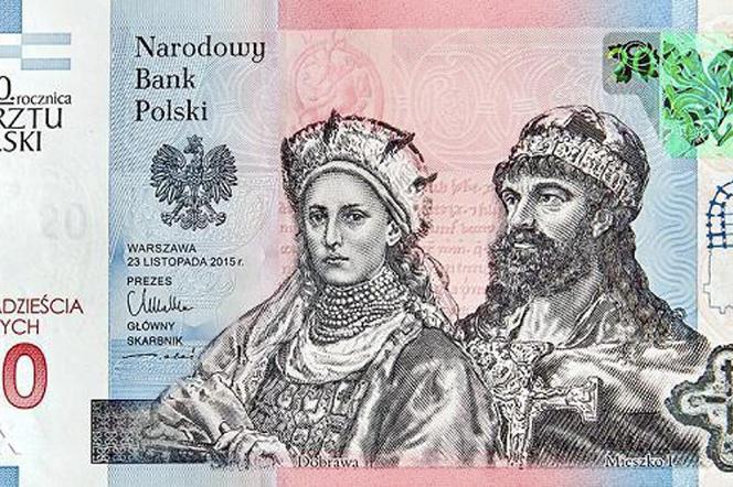 20-złotowy banknot NBP