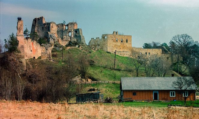 Ruiny Zamku Kamieniec na Podkarpaciu