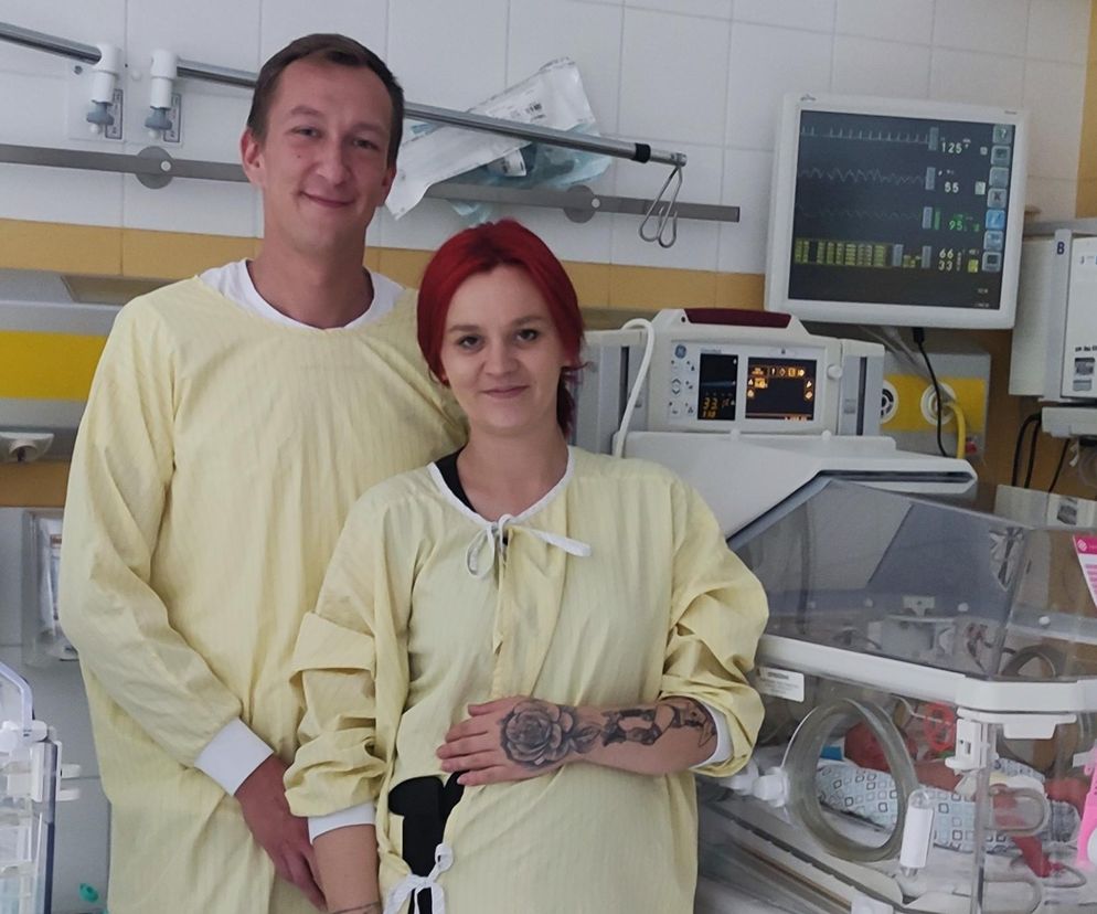 Rzadki przypadek narodzin w szczecińskim szpitalu. Rodzice powitali trojaczkia