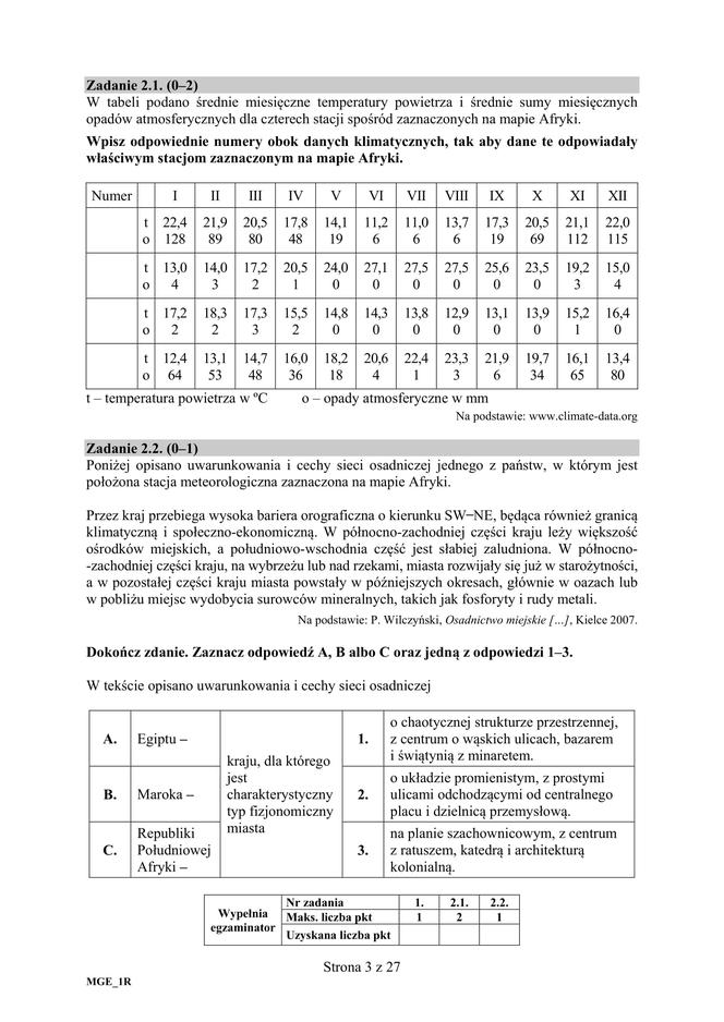 Matura 2020: Geografia. ARKUSZ CKE z geografii odpowiedzi z egzaminu 19.06.2020