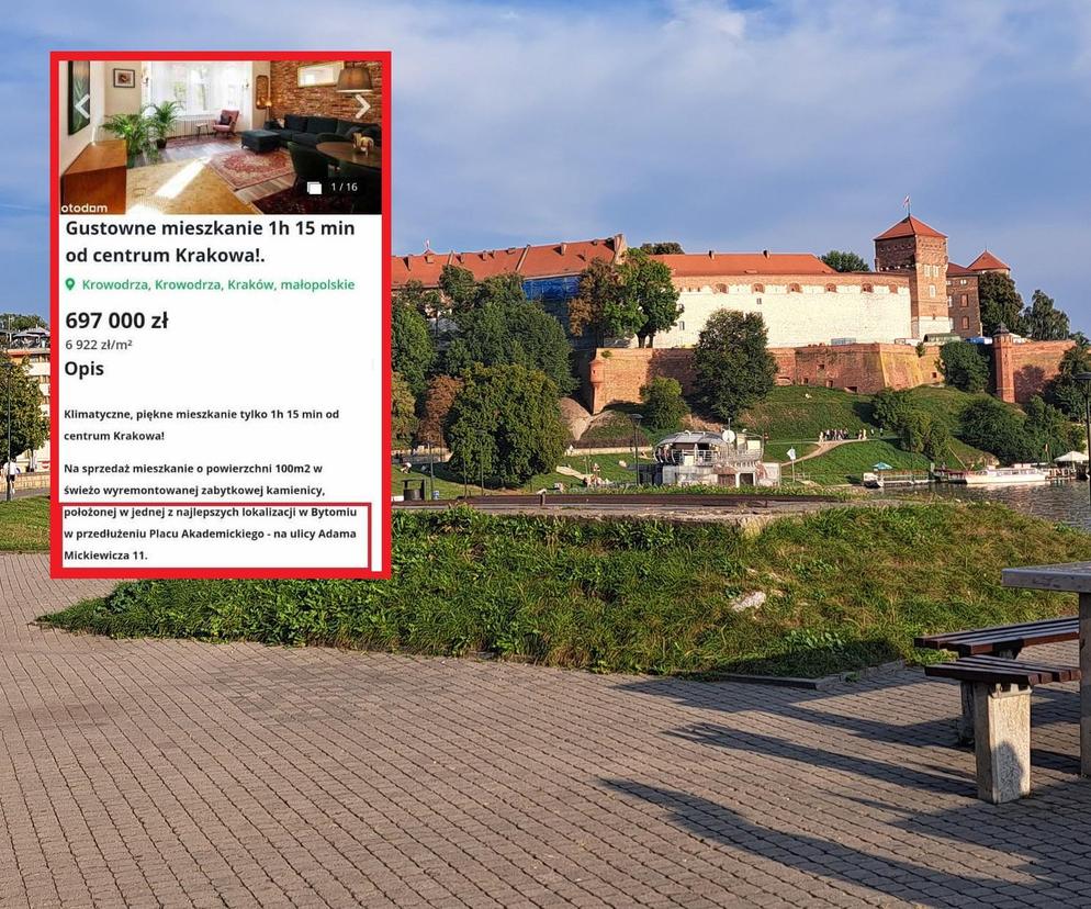 Bytom nową dzielnicą Krakowa? Internauci bezlitośni wobec ogłoszenia sprzedaży mieszkania