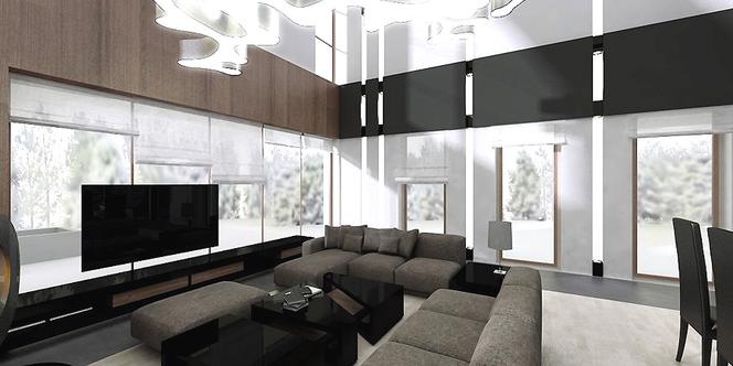 Projektowanie nowoczesnego wnętrza salonu