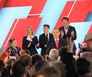 Tak córeczka Nawrockiego skradła show tacie! 
