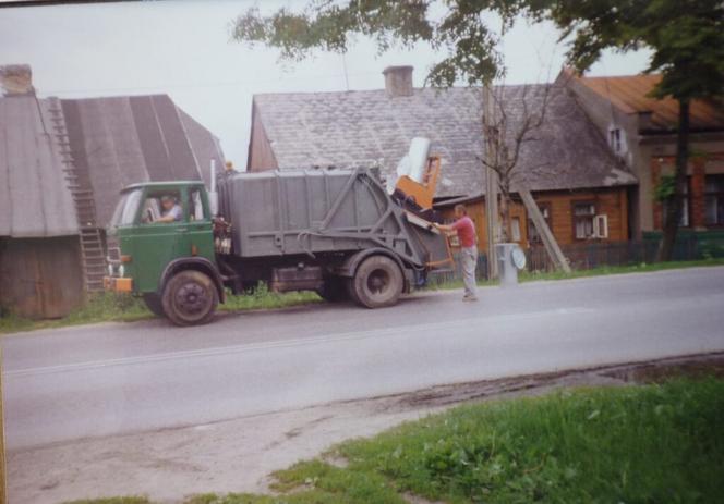 Ulica Starachowicka w Wąchocku wczoraj i dziś
