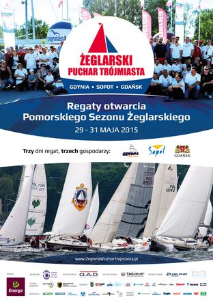 Żeglarski Puchar Trójmiasta 2015 - plakat