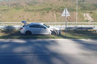 Wypadek na trasie S5 w Tryszczynie pod Bydgoszczą [ZDJĘCIA]