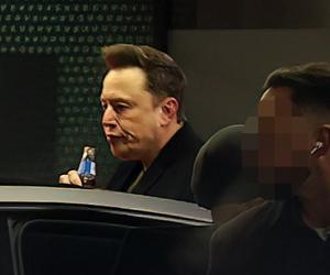 Elon Musk w Polsce. Przyleciał z synkiem 