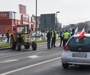 Skromne początki rolniczej blokady na drodze do Bydgoszczy