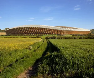 Drewniany stadion od Zaha Hadid Architects 