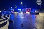 W środku nocy rozbił bmw o bariery. Kierowca nie żyje