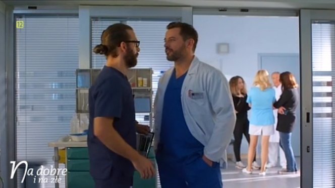 Na dobre i na złe, odcinek 725, Bart (Piotr Głowacki), Borys (Marcin Zacharzewski)