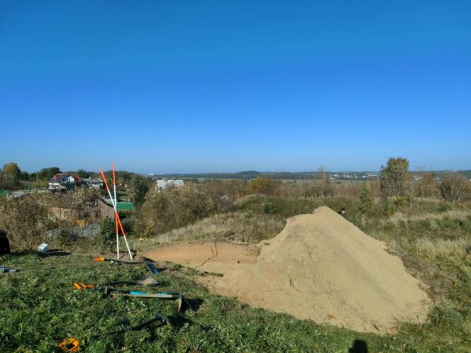 Archeolodzy prowadzą wykopaliska na Górze Królowej Bony pod Łomżą