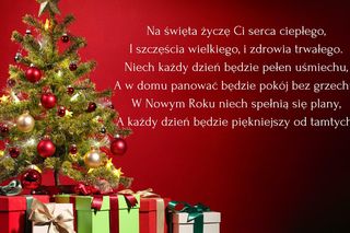 Wierszyki i życzenia na Boże Narodzenie 2024