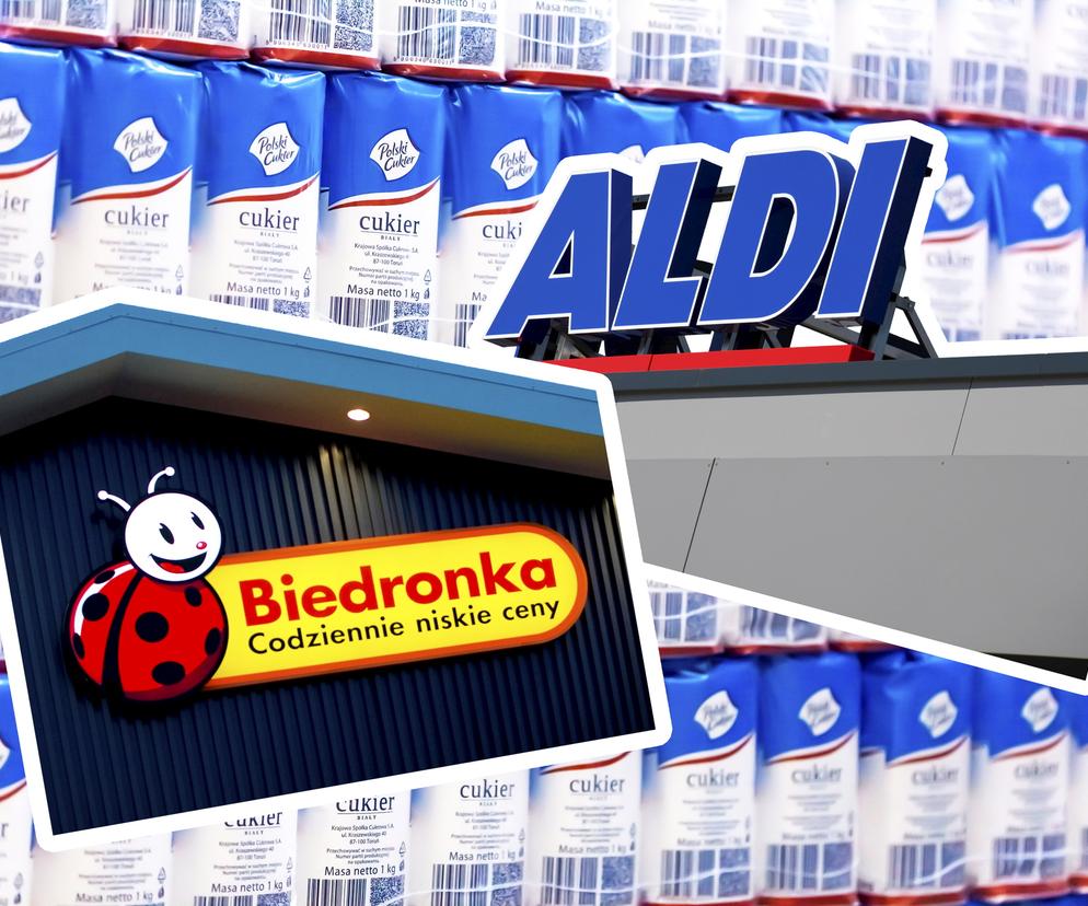 Aldi Biedronka Cukier