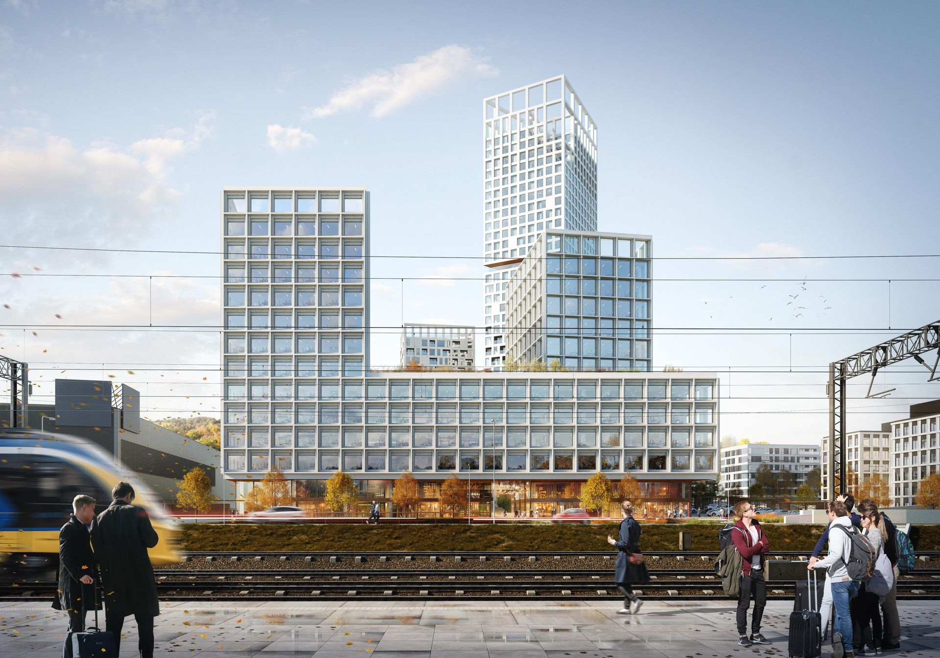 120-metrowy wieżowiec wyrośnie w Gdyni Redłowie. Rusza budowa SkyCity 