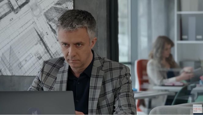 	Pierwsza miłość odcinek 4038. Artur Kulczycki (Łukasz Płoszajski), Berenika (Maria Konarowska)