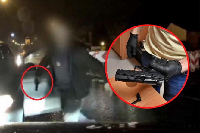 Furiat zajechał mu drogę i sięgnął po broń. „Bandytyzm” [WIDEO]