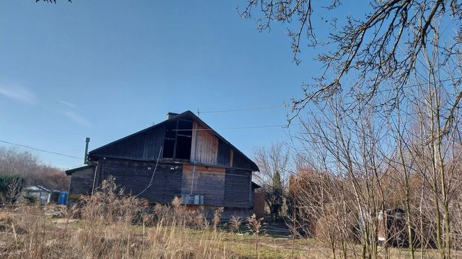 Pożar na osiedlu Bugaj w Starachowicach