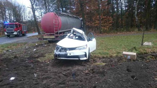 Tragiczny wypadek w Kozodrzy na Podkarpaciu