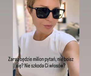 Odmieniona Blanka Lipińska prezentuje trwałą. W nowej fryzurze czuje się świetnie