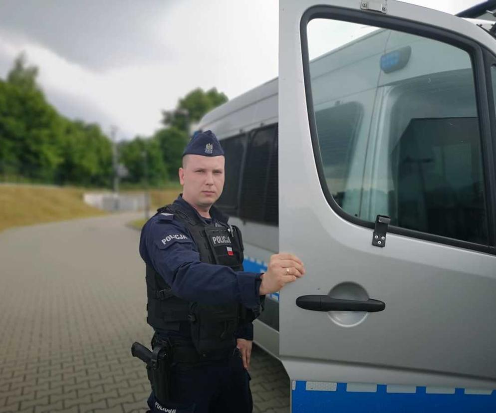 Kraków: Policjant odwiedził w szpitalu chorego synka. Od pielęgniarki usłyszał o przestępstwie