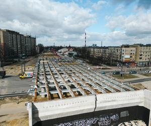 Trwa budowa nowej al. Wojska Polskiego w Częstochowie