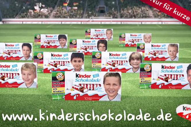 Reklama Kinder Schokolade na EURO 2016