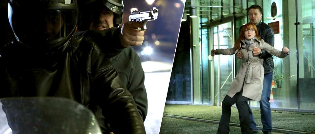 M jak miłość odc. 1041. Agnieszka (Magdalena Walach), Tomek (Andrzej Młynarczyk)