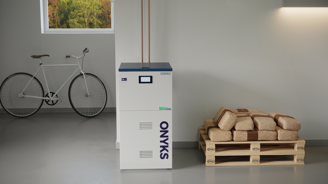 Kocioł na pellet Onyks od Zębiec