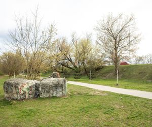 Budowa parku Żerańskiego w Warszawie (kwiecień 2025)