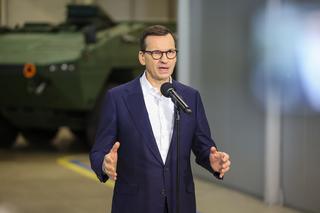 Premier Morawiecki: Otrzymaliśmy od Ukrainy zamówienie na sto pojazdów Rosomak. Zapłata z pieniędzy UE i USA