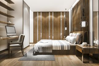 Biurko w sypialni - jak je zaaranżować? - inspiracje