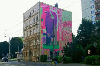 Nowy mural przy al. Powstańców Wielkopolskich