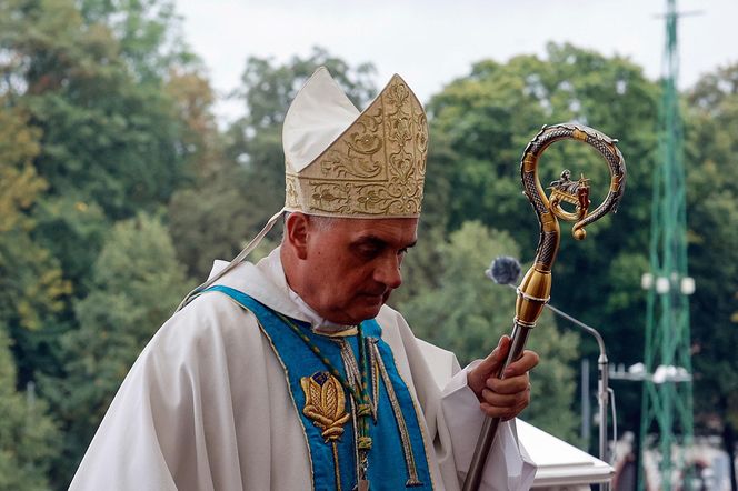 Prezydent na dożynkach.
