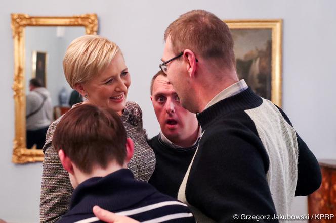 Agata Duda i niepełnosprawni