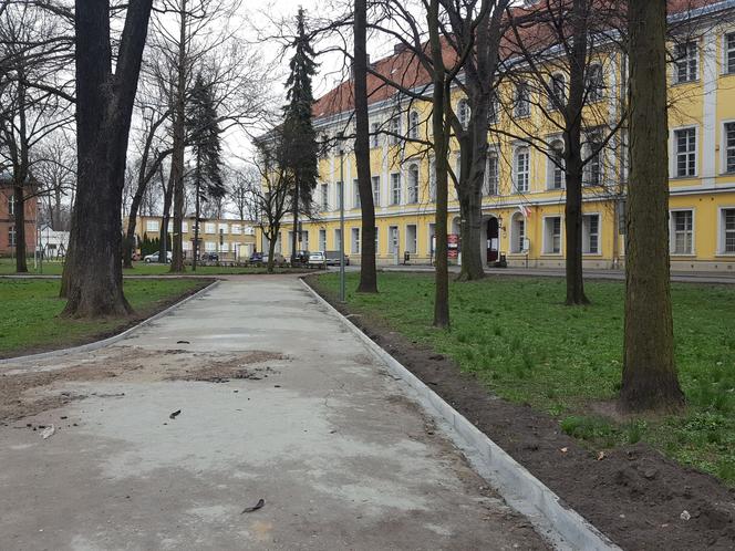Zmiany w Parku Kościuszki w Lesznie